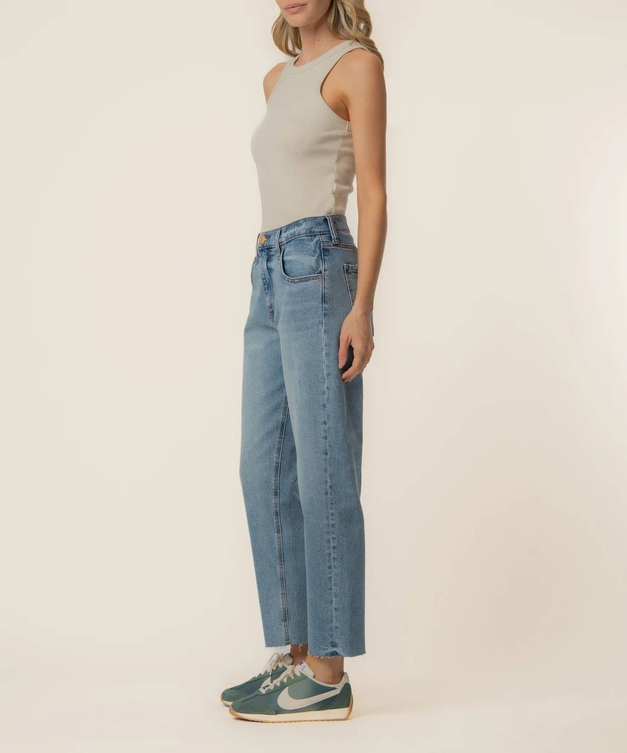 Kut From The Kloth - Kit High Rise Baggy Ankle Straight Leg