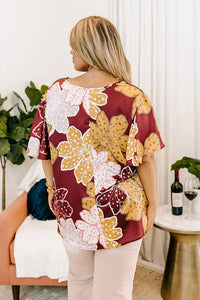 Entro - Island Twist Shift Top - Plus