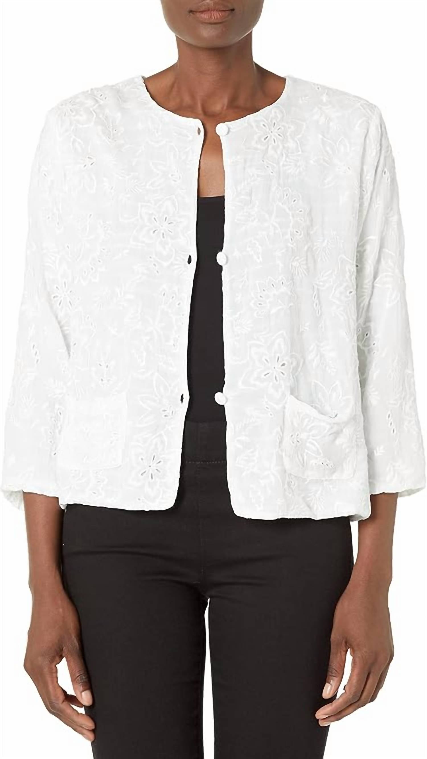 Johnny Was - Valerie Pull On Button Up Blouse