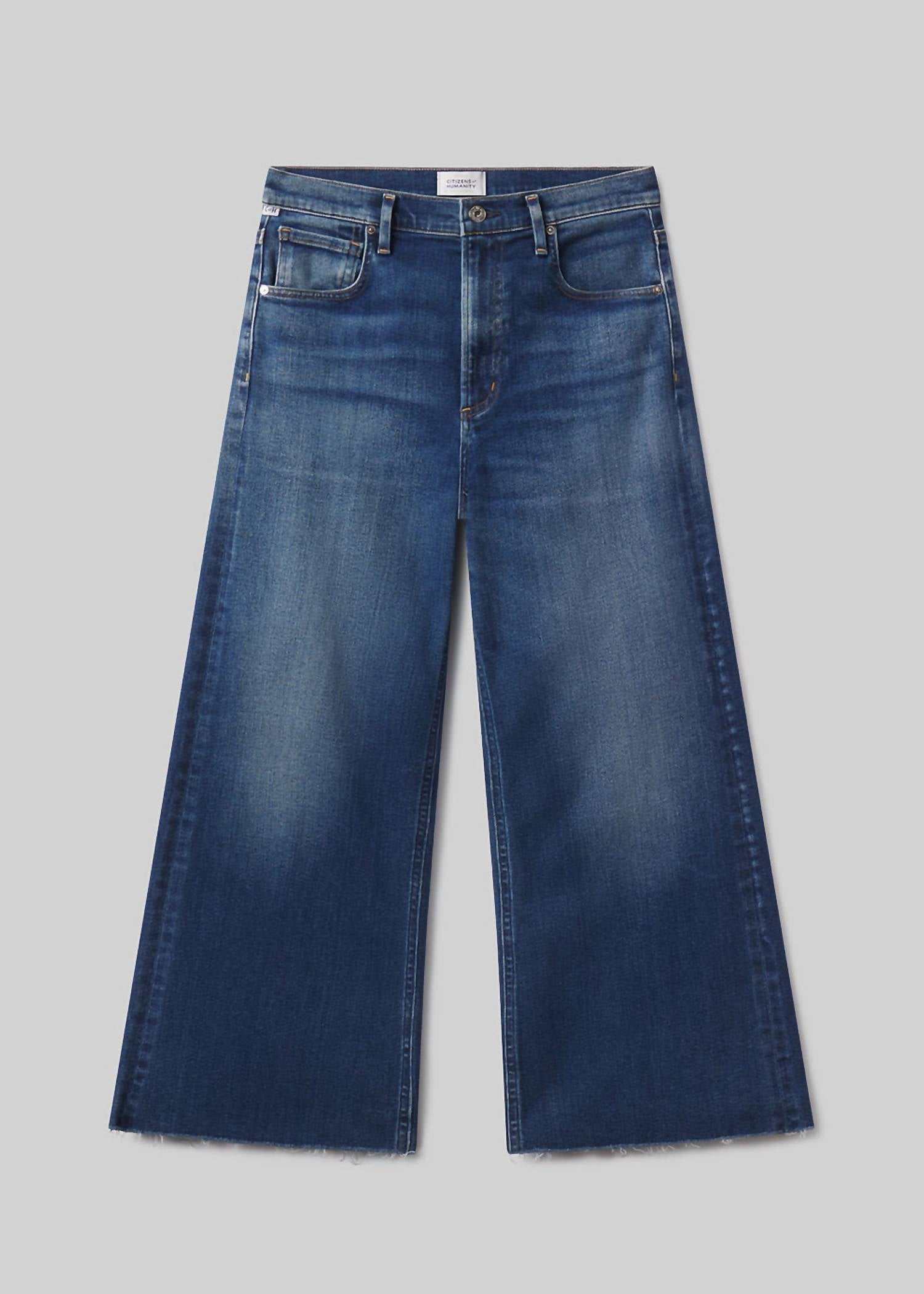 Citizens of Humanity Lyra Long Wide Jean in augusta - women's jeans - view 5