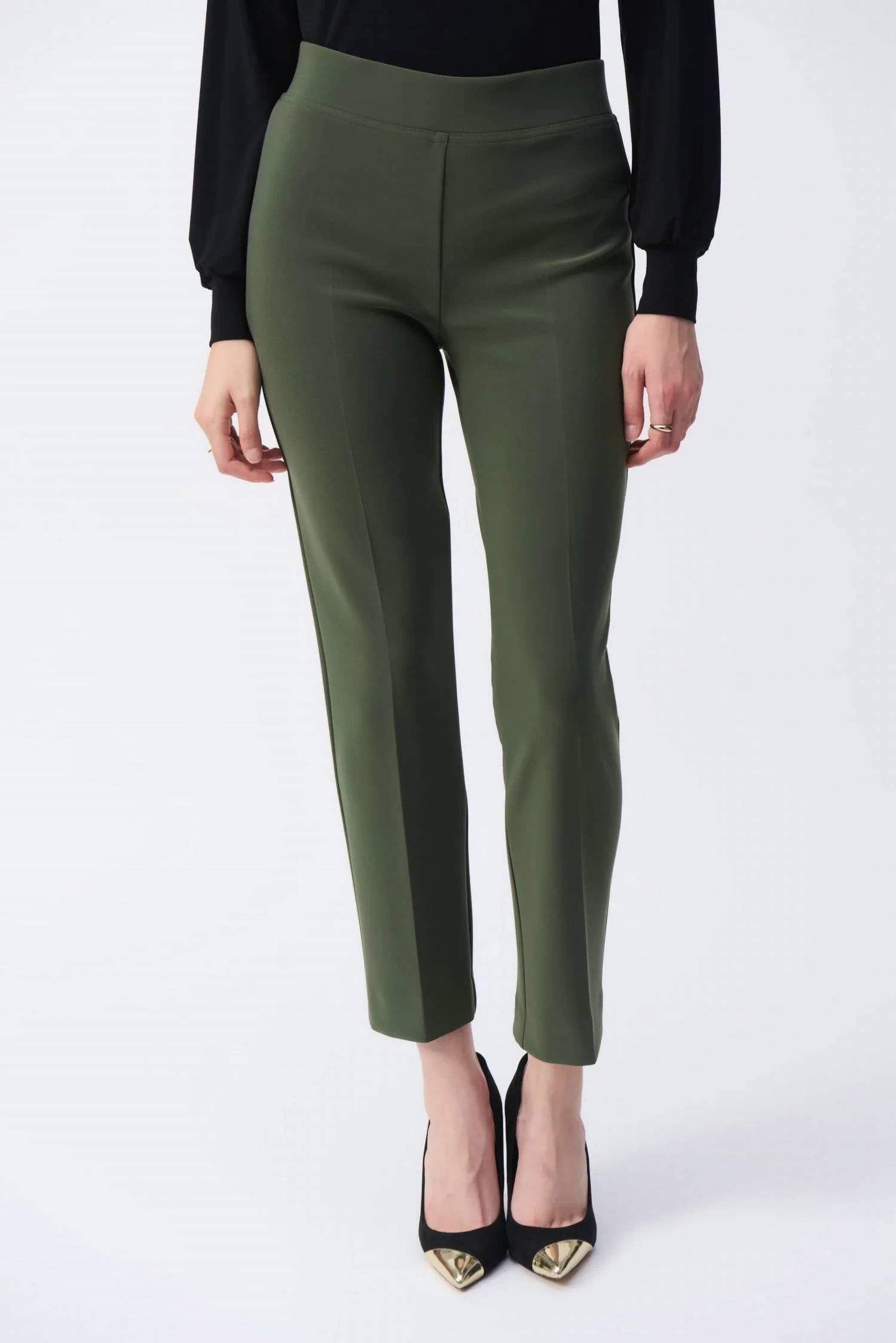 Joseph Ribkoff - SPLIT HEM CLASSIC STRAIGHT LEG PANT