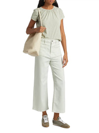 Frame - The Anchor Striped Crop Pants