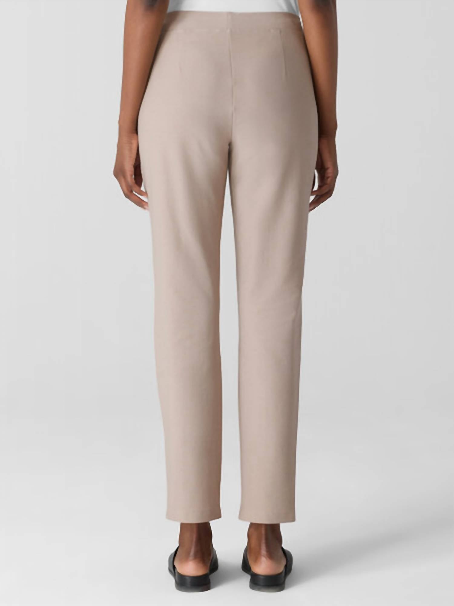 Eileen Fisher - Washable Stretch Crepe Slim Pant