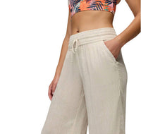 prAna Fernie Beach Pants in soft white seaside - women's pants - view 4