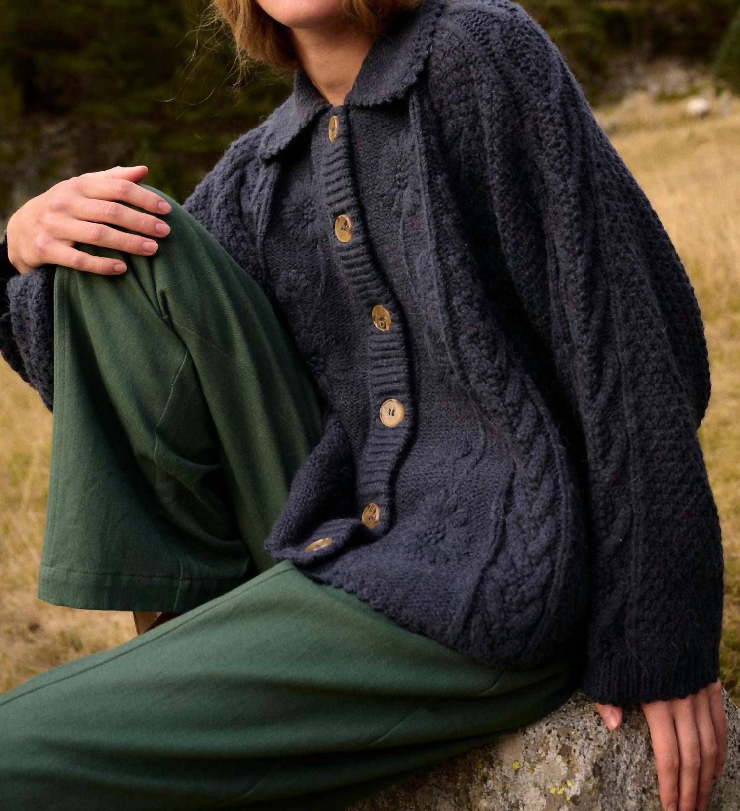 Louise Misha - Cape Khellane Cardigan