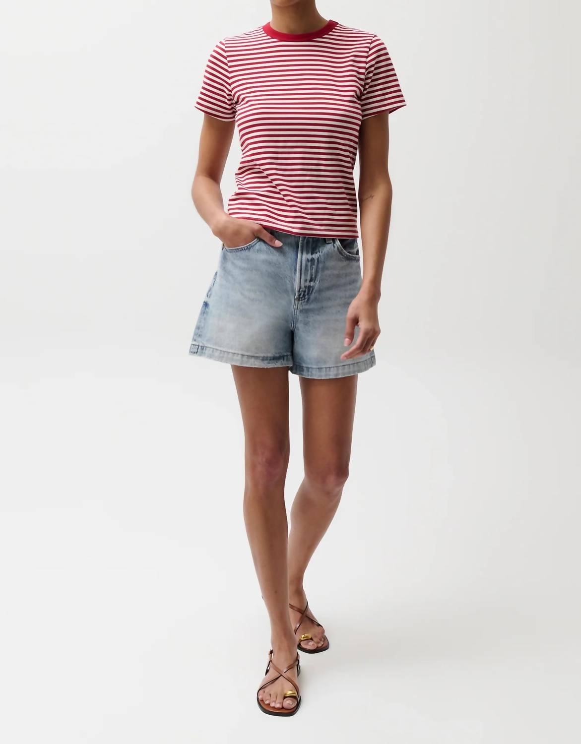 Pistola - Saige High Rise A-line Short