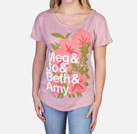 Out Of Print - Little Women Character Names Dolman Tee