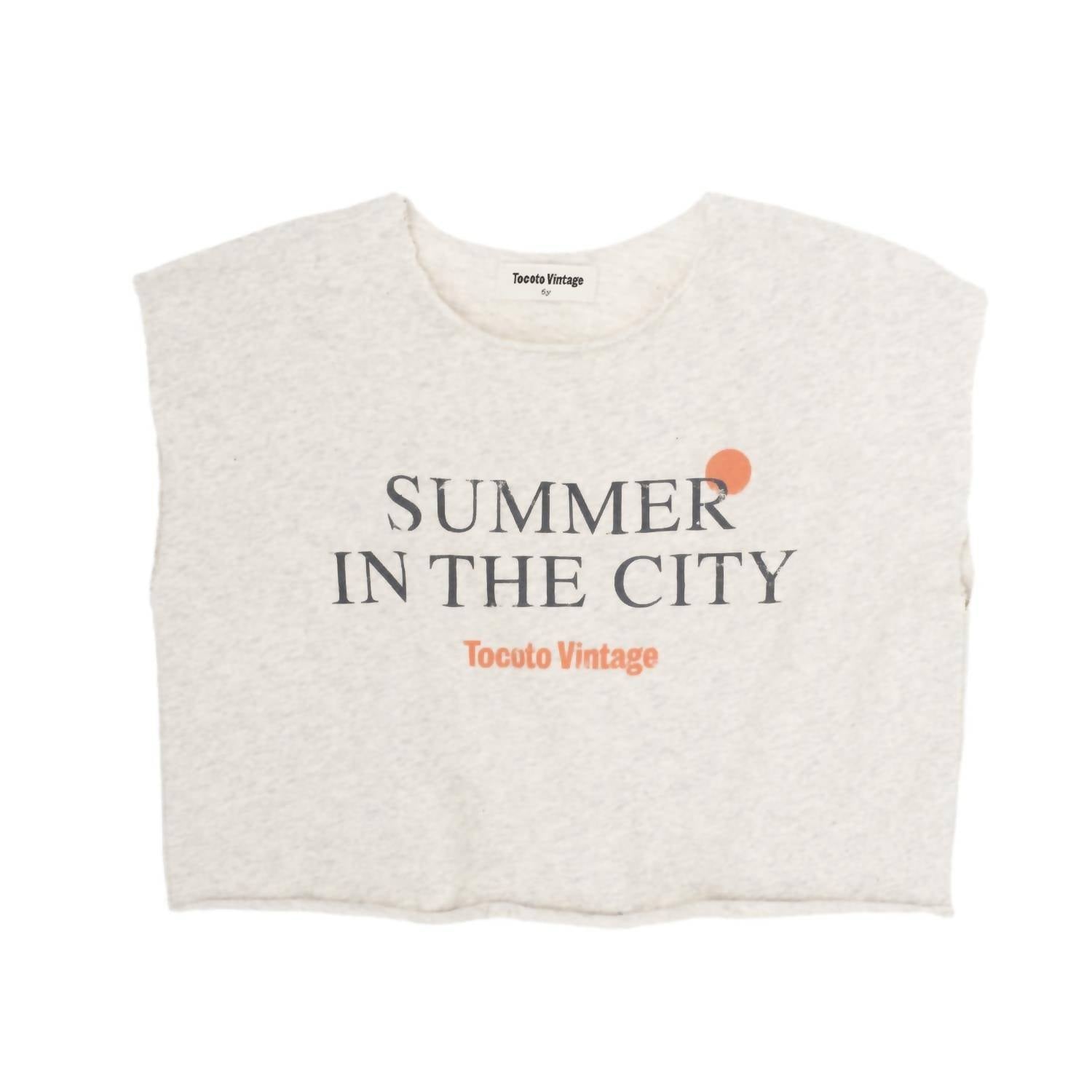 Tocoto Vintage - Sleeveless Plush Shirt