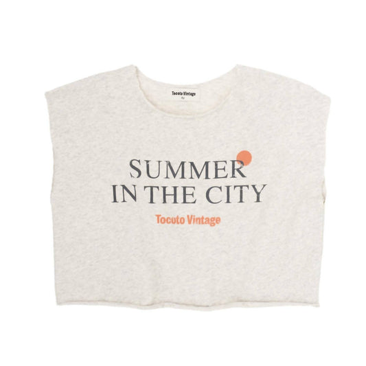 Tocoto Vintage - Sleeveless Plush Shirt