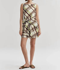 A.L.C. - Dea Plaid Mini Dress