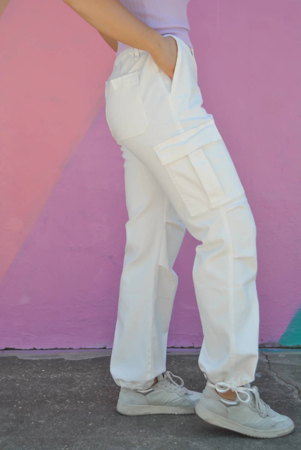 Q2 - Cargo Tie Jeans