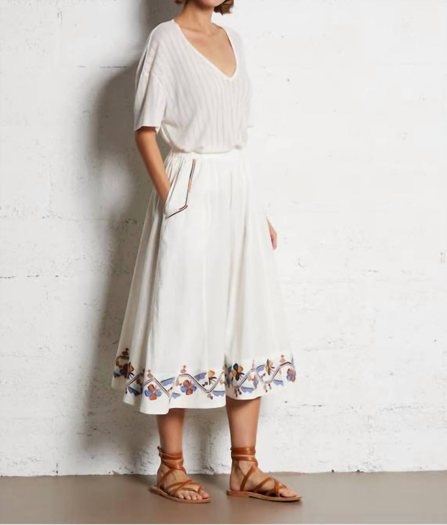 M.A.B.E. - Arielle Embellished Skirt