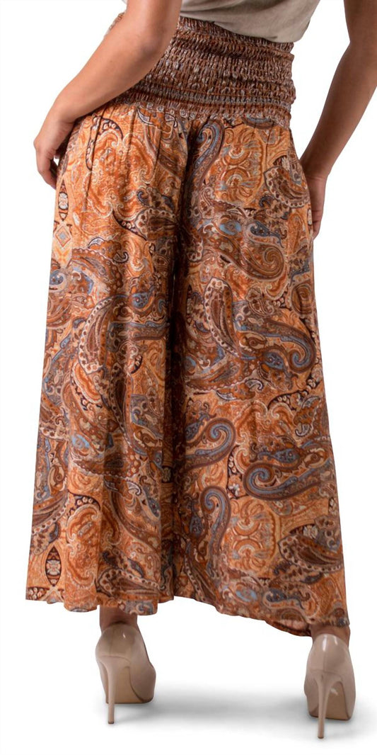 Gigi Moda - Paisley Jasper Wide Leg Pant