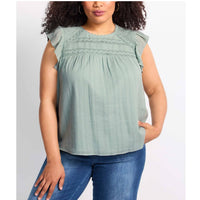 Daniel Rainn - Raegan Lace Detail Blouse - Plus