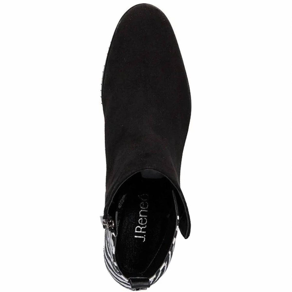 J. Renee - Women's Halsie Zebra Print Booties