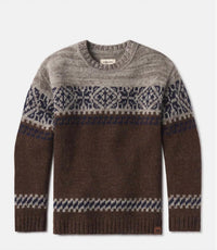 The Normal Brand - Men's Fair Isle Crew Sweater
