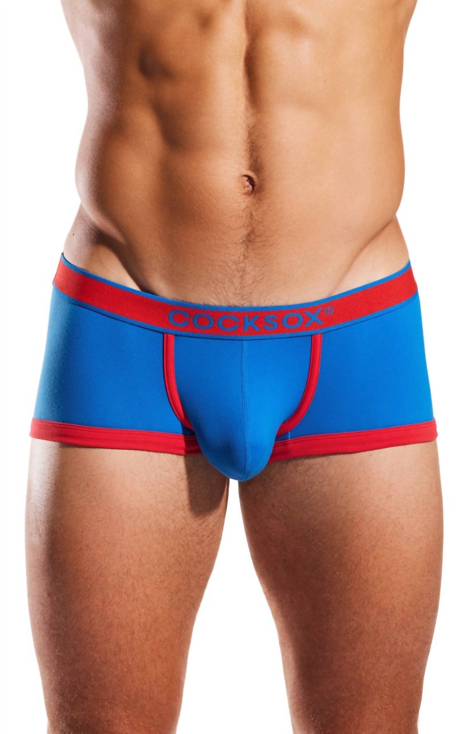 Cocksox Contour Pouch Trunk in monaco - men's swimwear