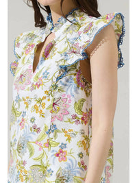 Thml - Rae Floral Ruffle Top