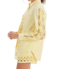 Allison New York - Eyelet Nina Shirt