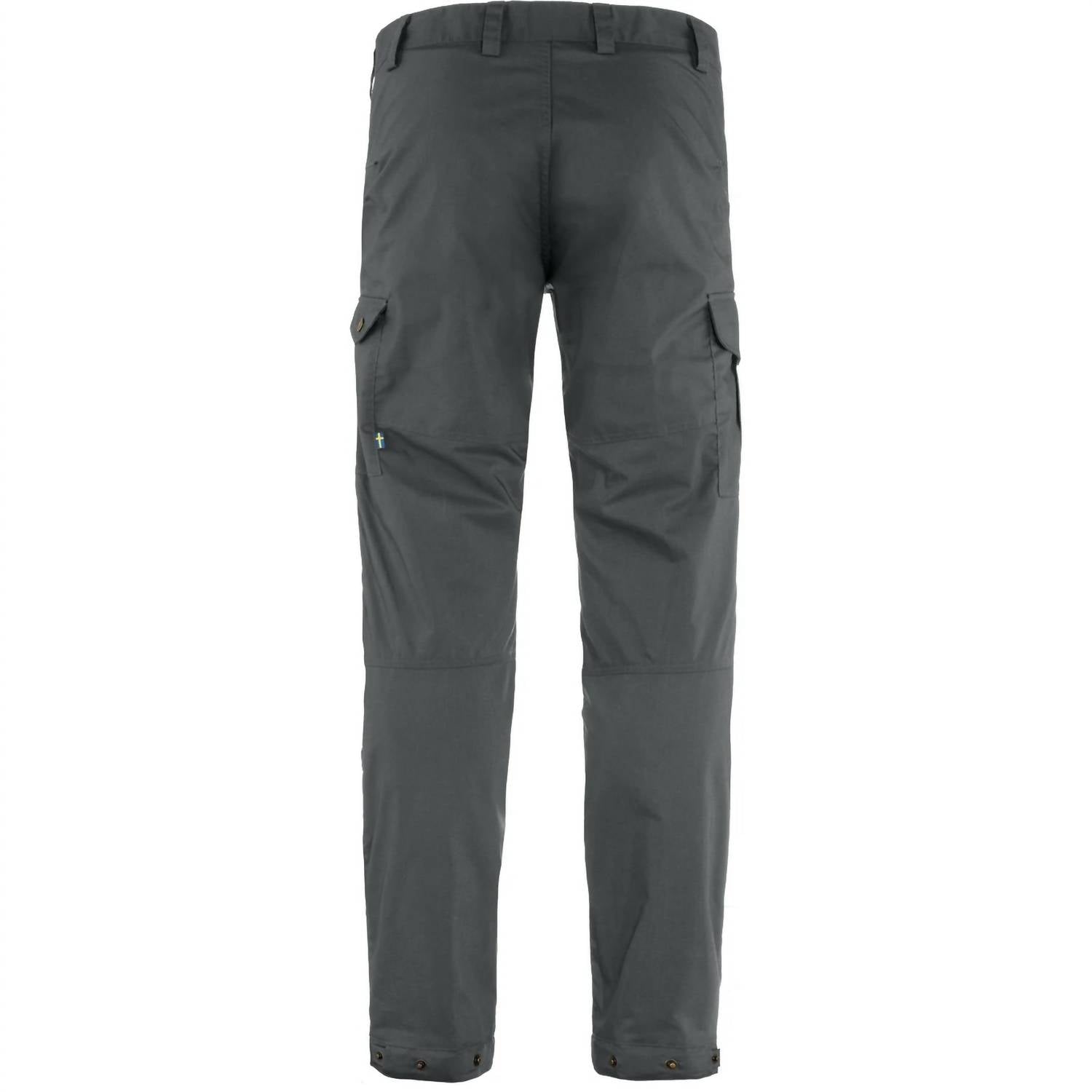 Fjallraven Men's Vidda Pro Lite Trousers in dark gray - men's pants - detail view
