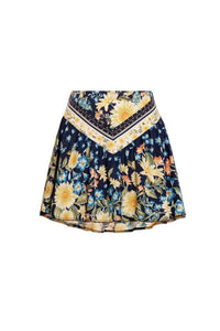 Agua Bendita - Violet Jardim Skirt