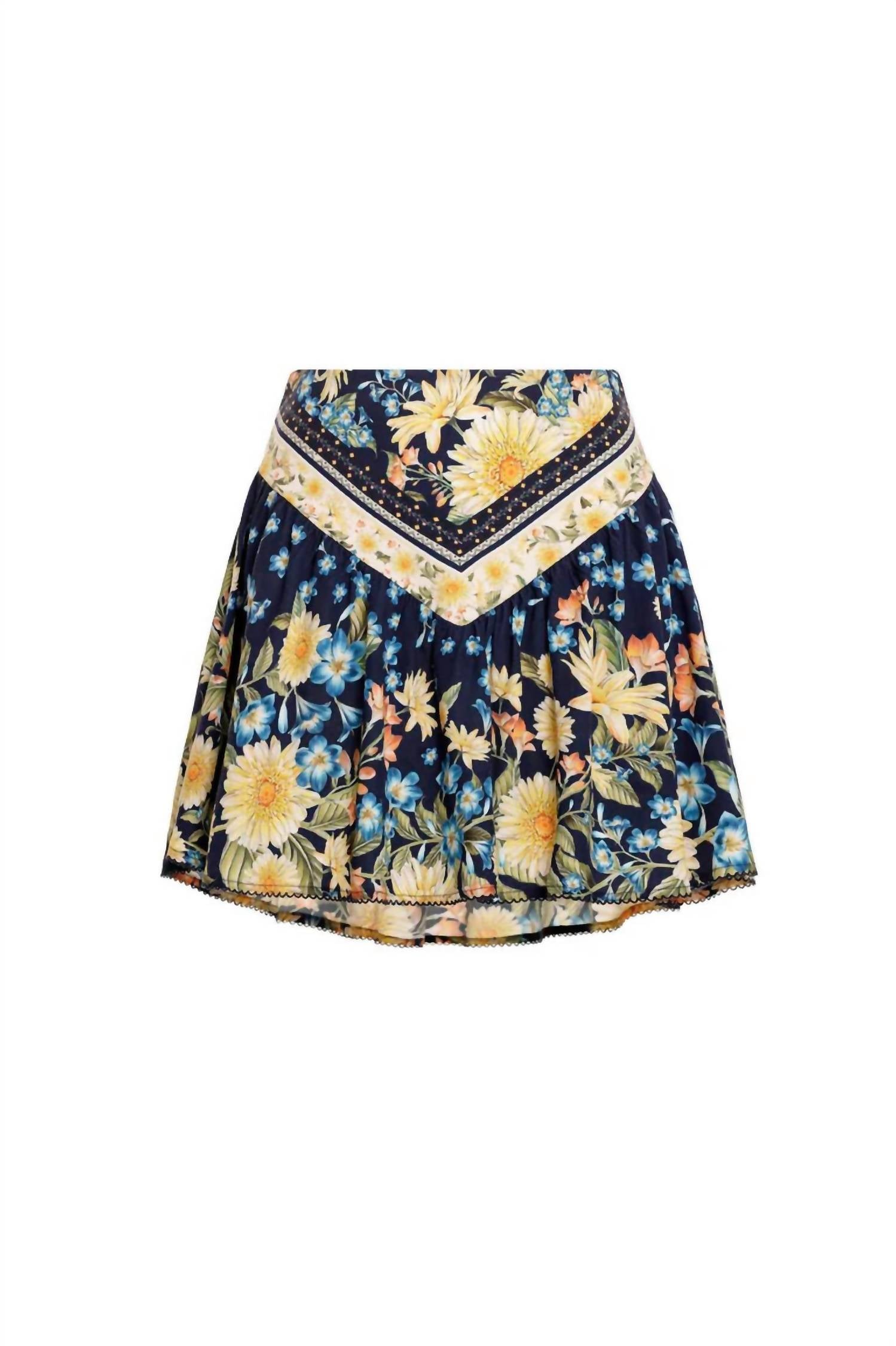 Agua Bendita - Violet Jardim Skirt