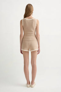 Posse - Willow Sleeveless Scallop Top