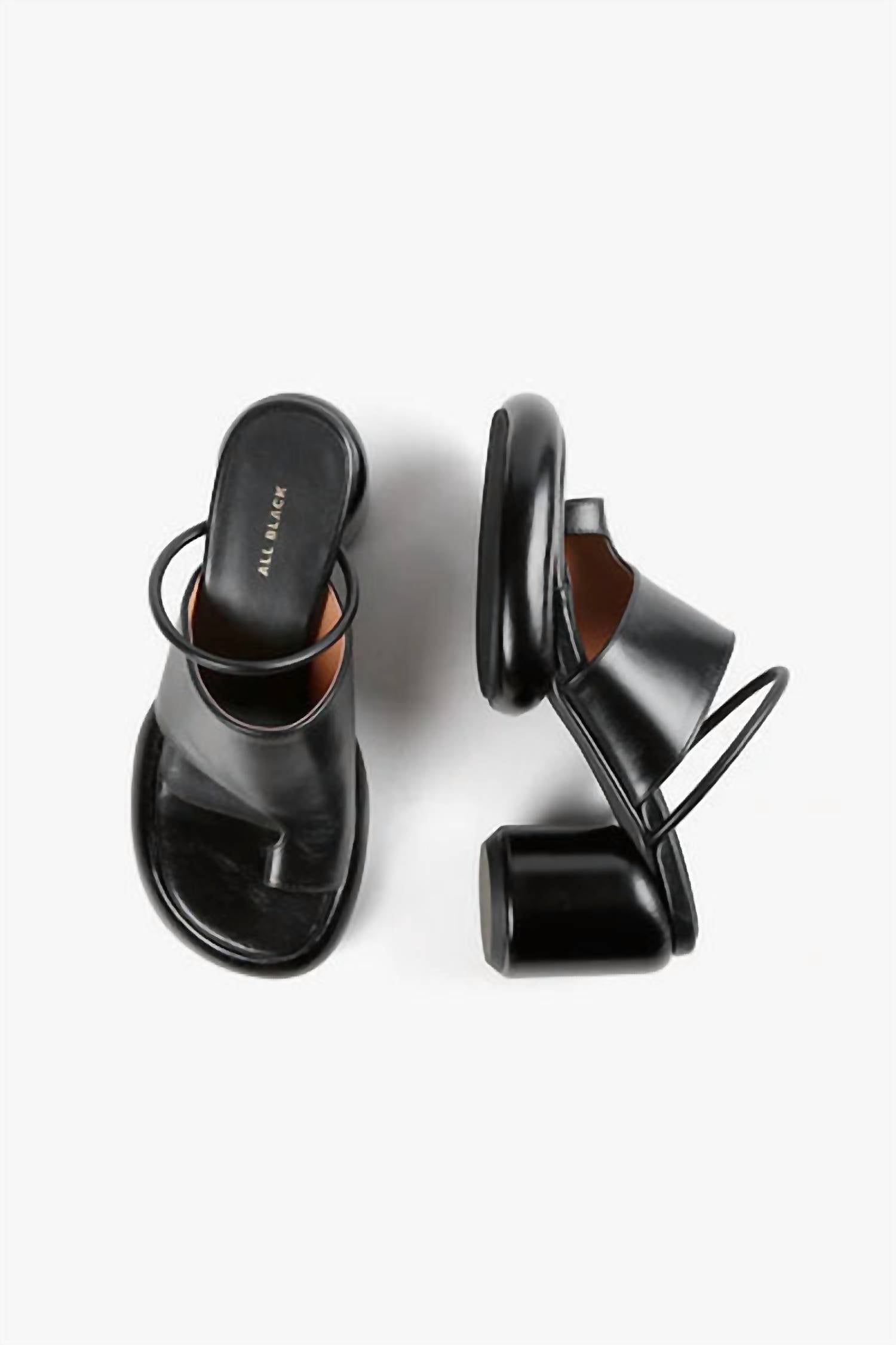 All Black - Women's Mod Combo Sandal