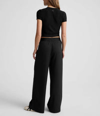 Beyond Yoga - Elasticated Wide Leg Pant