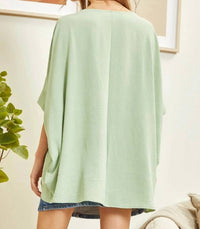 Andree By Unit - Dolman Sleeve Poncho Style Top