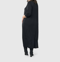 ALEMBIKA Midnight Maxi Dress in black - women's dress - view 7