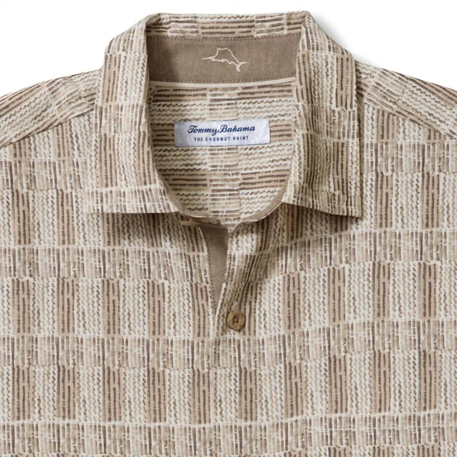 Tommy Bahama - Men's Coastal Ease Siena Geo Camp Shirt