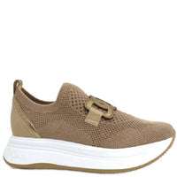 Softwaves Women's Simone Athleisure Slip-on Shoes in tan - women's sneaker