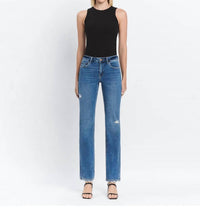 Flying Monkey - Mid Rise Regular Straight Jeans