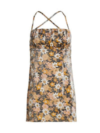 Rumer - Paloma Floral Ruched Mini Dress