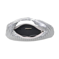 Urban Expressions Women's Adela Woven Hobo Bag in silver - women's bag - alternate view