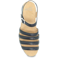 dansko Women's Roxie Sandal in black - women's sandal - alternate view
