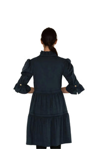 Gretchen Scott - Ultra Suede Teardrop Mini Dress