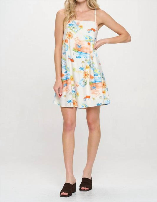 Meet Me In Santorini - Mediterranean Daydream Dress