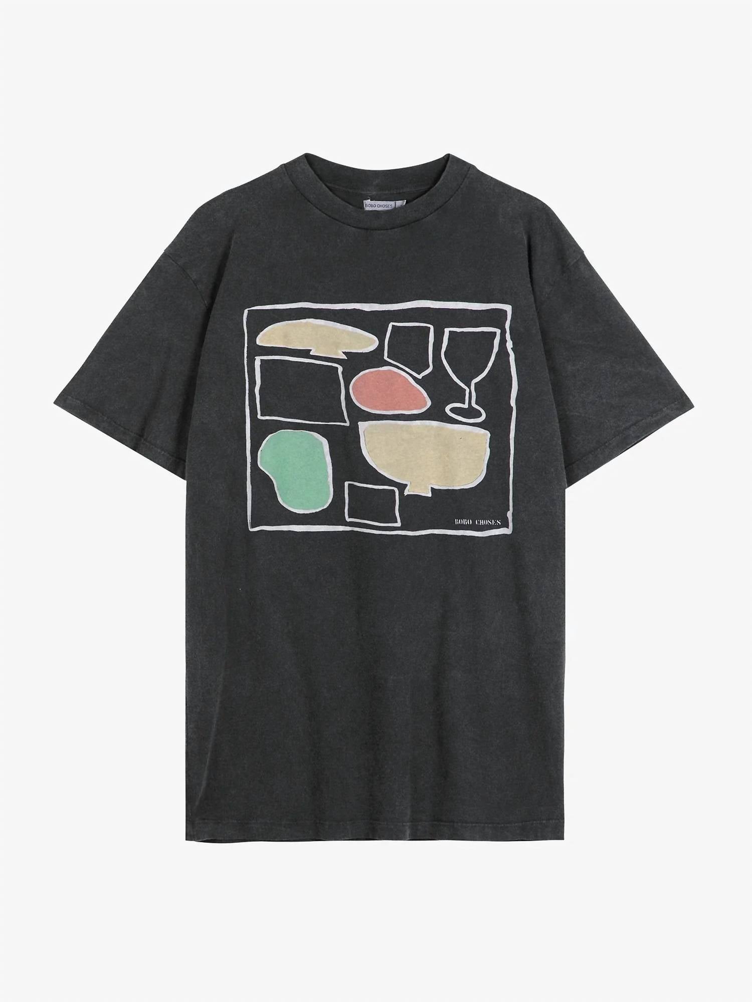 BOBO CHOSES Unisex - After Seven T‑Shirt in black - women's t-shirt - view 6