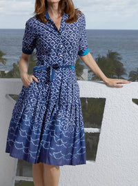 Dizzy-Lizzie - Ikat Maisel Dress