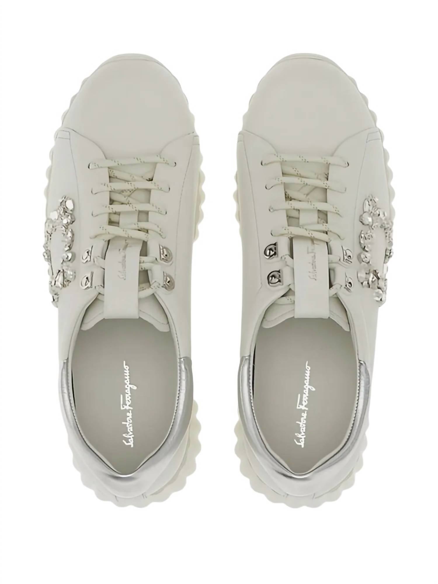 Salvatore Ferragamo - Women's Gancini Motif Sneakers