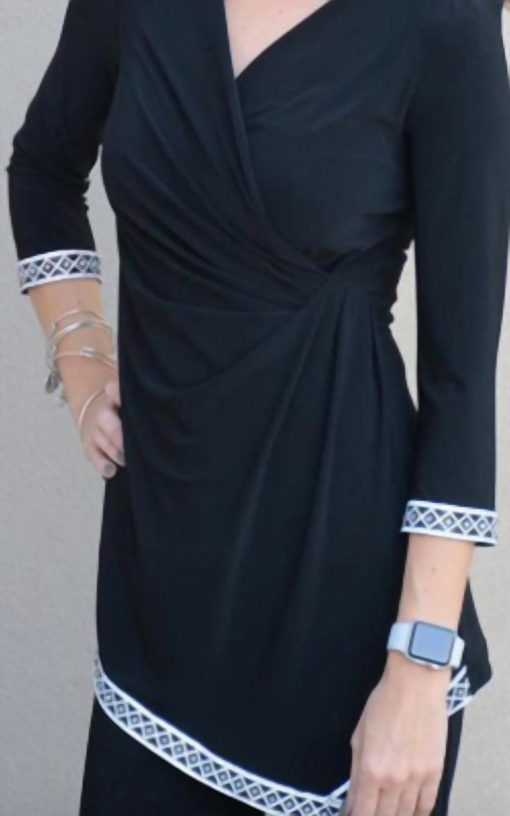 Joseph Ribkoff - Joseph Ribkoff Wrap Tunic