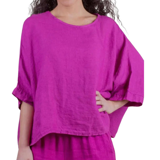 Gigi Moda - Lucia Linen Blouse