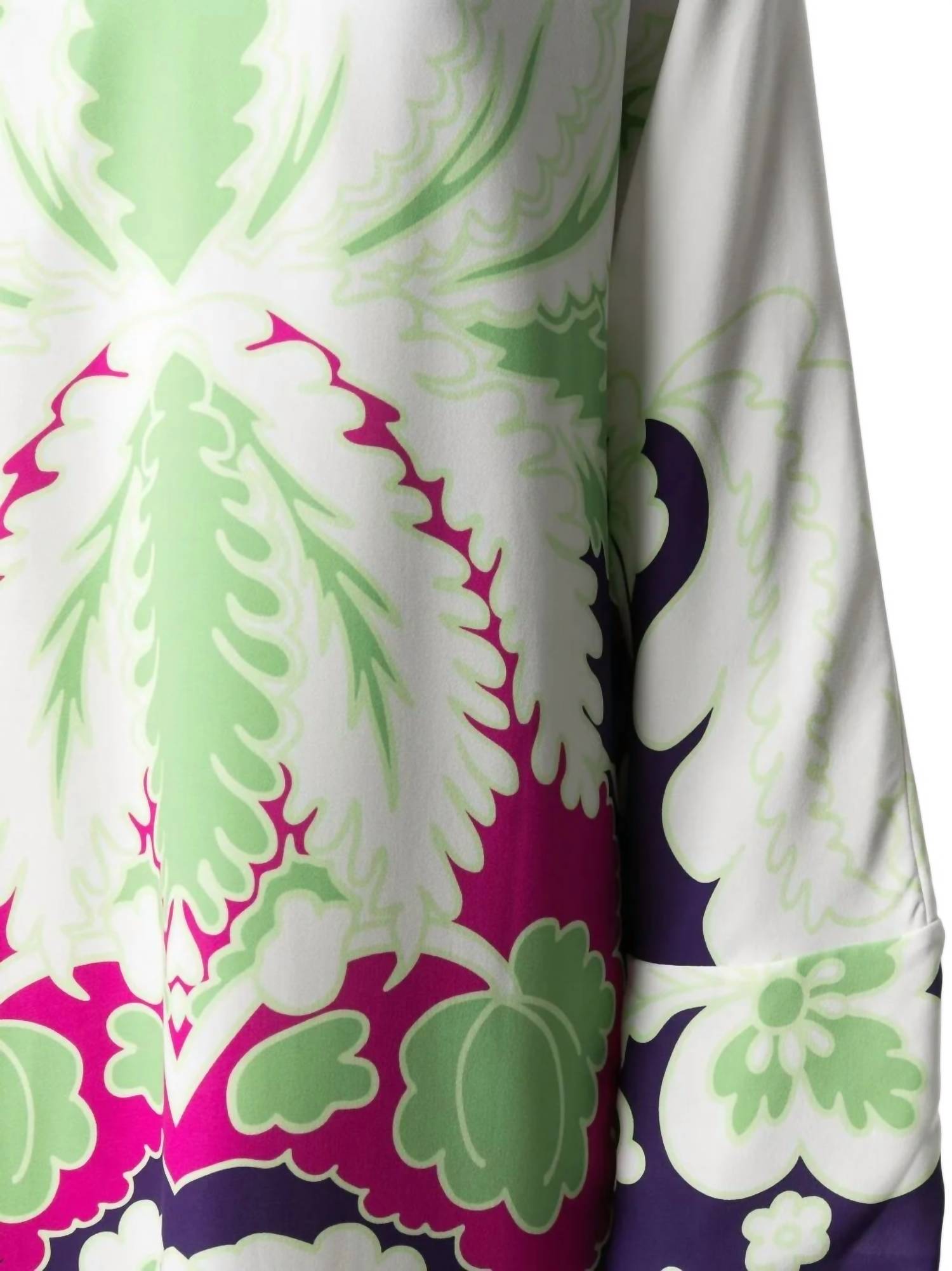 Valentino - Floral Print Silk Midi Dress