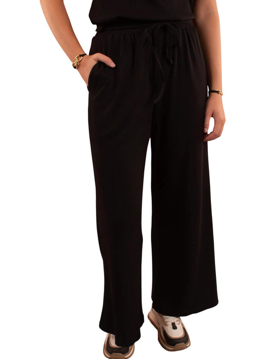 Mikarose - Moonlit Magic Ribbed Slouchy Pant