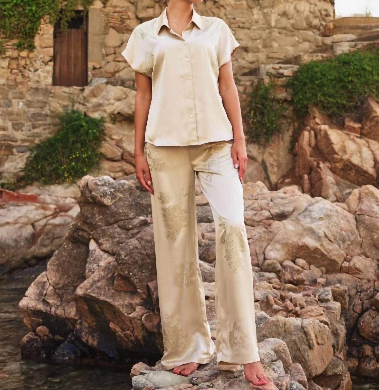 Esqualo - Sherica Sequin Trousers