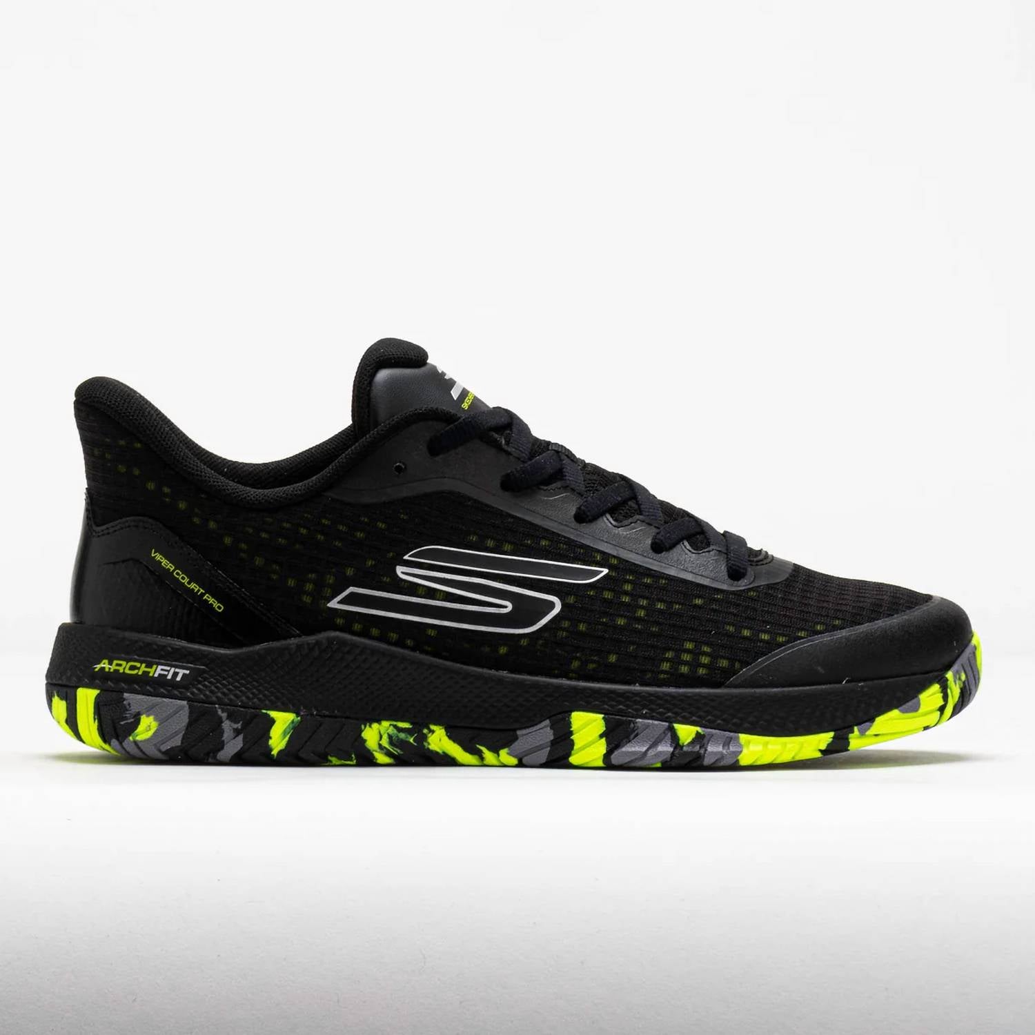 Skechers Women's Viper Court Pro Pickleball Shoes in black - women's shoe