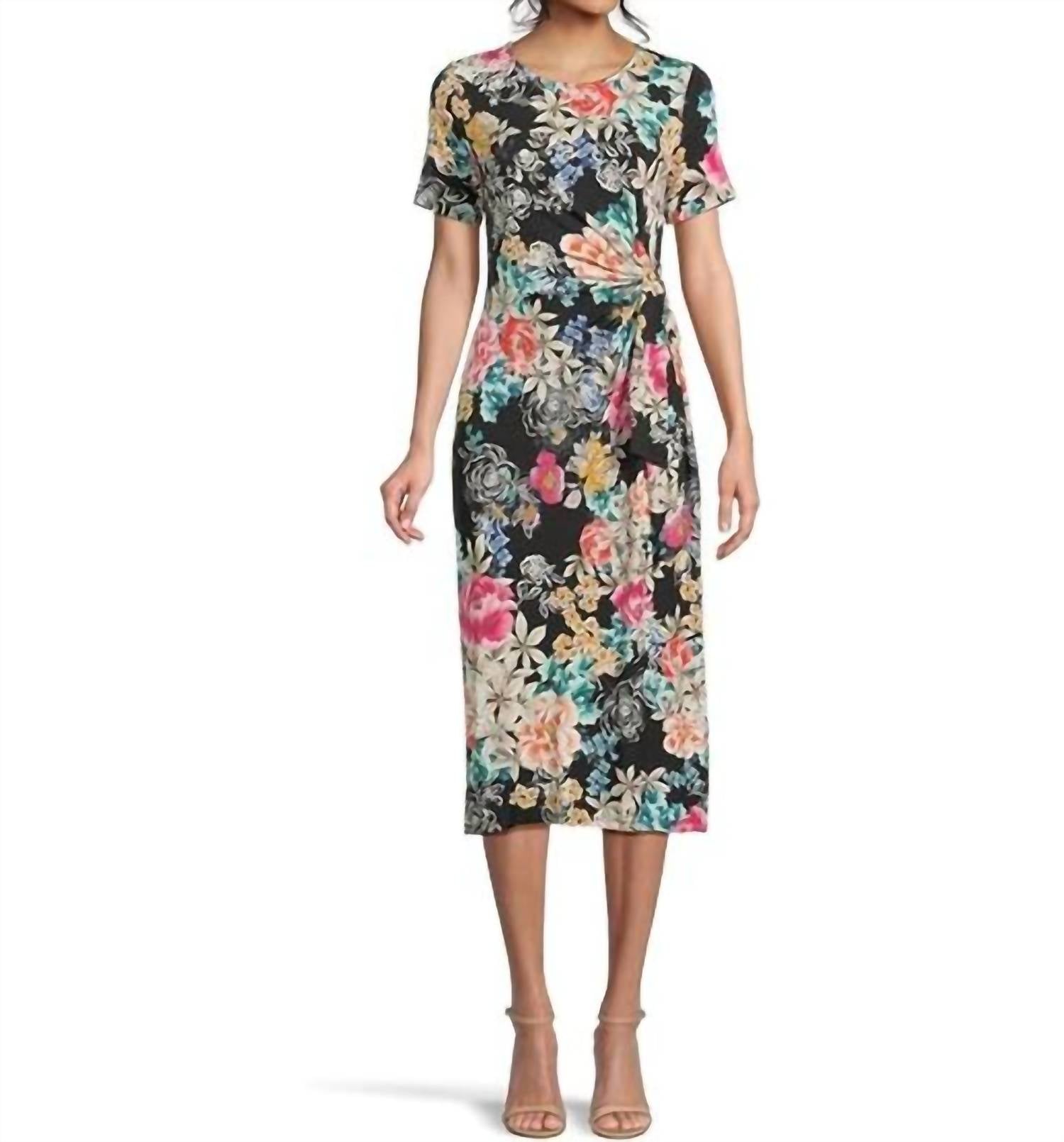 Johnny Was - JANIE FAVORITE SIDE TIE KNIT DRESS