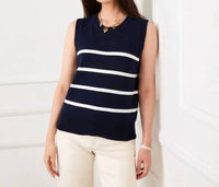 Karen Kane - Stripe Sweater Tank